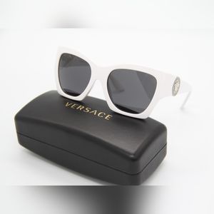 NEW VERSACE SUNGLASSES VE4452 314/87 WOMEN VERSACE MOD 4452 WHITE